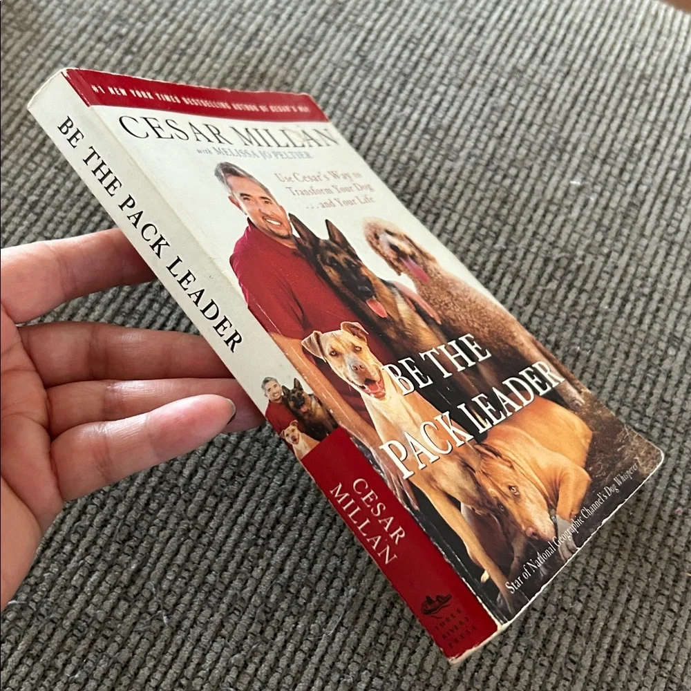 Cesar millan book Be The Pack Leader Cesar’s way to transform your dog